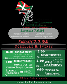 Southern California Basque Club Picnic