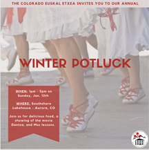 Colorado Winter potluck