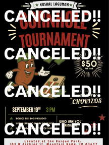 Cornhole Canceled