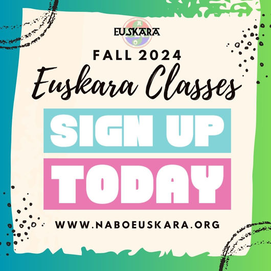Fall Euskara Classes