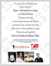 Cenarrusa Dinner