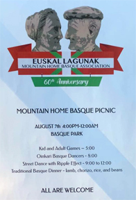 Mountain Home Picnic Poster