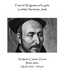 San Inazio Mass