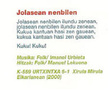 Jolasean nenbilen